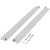 Hoffman GTBMTBKT500 Top/Bottom Mount Brkt 500mm wide, Steel/Gray