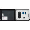 Hoffman HGF5ETHETHCC, INTERSAFE&#8482; Data Interface Ports, for 4X, Polycarb, Composite