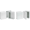 Hoffman HJ1614WLG Flat Screw Cvr Encl, 17.31x15.30x6.70, Fiberglass