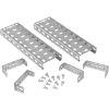 Hoffman PGH1S13 Grid Straps, 1 hole wide, 1142x25mm, Steel/zinc