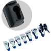 Hoffman PKODBK3FH Key Insert, Dbl Bit/3mm Pin, Fits Flush Handle, Cast Zinc