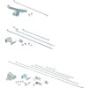 Hoffman PMLMAK Interlock,Master Door Actuator, Fits Frames, Steel/zinc