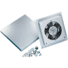 Hoffman PPT2 Pagoda Exhaust V /230v Fan, Fits solid tops, Steel/LtGray