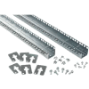 Hoffman PRA2318TP Rack Angles,23 in.Tapped, Fits 1800mm, Steel/zinc