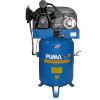 Puma TE-5040V, 5 HP, Two-Stage Compressor, 40 Gallon, Vertical, 175 PSI, 14 CFM, 1-Phase 208-230V