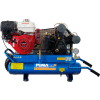 Puma TUE-8008HGE Portable Gas Air Compressor w/ Honda Engine, 8 HP, 8 Gallon, Wheelbarrow, 15 CFM