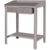 Global Industrial™ Shop Desk W/ 2 Drawers, Sloped Surface, 36"W x 30"D, Gray