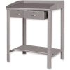 Global Industrial Shop Desk W/ 2 Drawers, Sloped Surface, 36"W x 30"D, Gray