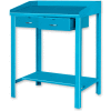 Global Industrial™ Shop Desk W/ 2 Drawers, Sloped Surface, 36"W x 30"D, Blue