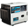 Pulsar PG7000D, 5000 Watts, Portable Generator, Diesel, Electric/Recoil Start, 120/240V