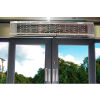 24 Inch PTW Series Drive Thru Air Curtain,120V, Unheated Stainless Steel