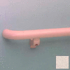 Round Handrail, 1-1/2" Grip, Aluminum Retainer, 12' Long, Beige Desert