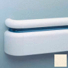 All Vinyl Three-Piece Handrail System, 6.25" Face, Aluminum Retainer, 12' Long, Porcelain