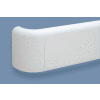 Pawling® BR-500P-12-3 PETG Crash Rail-Type Handrail, 12' x 1-1/2" x 1-1/2" x 5-1/2"