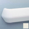 Flex-Action Triangular Handrail/Wall Guard, 5 3/8" Face, Aluminum Retainer, 12' Long, Monterey