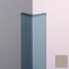 Surface Mounted Corner Guard, 90°, 3'' Wings, 8'H W/Caps, Chinchilla
