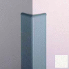 Surface Mounted Corner Guard, 90°, 3'' Wings, 8'H W/Caps, WH Sand