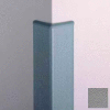 Surface Mounted Corner Guard 90°, 3'' Wings, 12'H W/Caps, Gray