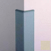 Surface Mounted Corner Guard 90°, 3'' Wings, 4'H W/Caps, Bone