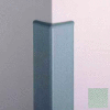 Surface Mounted Corner Guard 90°, 3'' Wings, 4'H W/Caps, Sea Foam