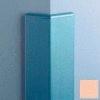 Surface Mounted Corner Guard135°, 3'' Wings, 12'H W/Caps, Shell