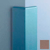 Surface Mounted Corner Guard135°, 3'' Wings, 4'H W/Caps, Café Au Lait