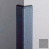 Surface Mounted Corner Guard 90°, 2'' Wings, 4'H W/Caps, Gray