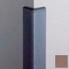 Surface Mounted Corner Guard 90°, 2'' Wings, 8' Height W/Caps, Café Au Lait