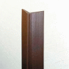 Flexible Vinyl Corner Guard, 1-3/4" Wings, 1/4" Radius, 4'H, Polar WH, Heavy Duty Flexible Vinyl