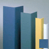 Vinyl Surface Mounted Corner Guard, 90° Corner, 3/4" Wings, 12' Height, BL Bird, Vinyl