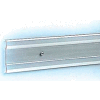 Polycarbonate Chair Rail, 4"H x 8'L, Clear