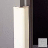 Door Frame Guard, 3" Wing, 4'L, Pearl Gray