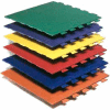 Pawling's Pro-Tek® Hid-N-Lok® II Interlocking Mat Tile, 3/8" Thick, 24"L x 24"W, Taupe