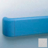 Outside Corner For Br-530 Handrail, Silver Gray