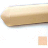 Wall Guard, Triangular W/Aluminum Retainer, 4-1/8"H x 12'L, Cappuccino