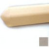 Wall Guard, Triangular W/Aluminum Retainer, 4-1/8"H x 12'L, Chinchilla