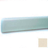 Wall Guard W/Rounded Top Edge, Aluminum Retainer, 4"H x 12'L, Eggshell