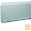 Wall Guard W/Rounded Top & Bottom Edges, Aluminum Retainer, 7-3/4"H x 12'L, Saffron
