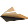 Adhesive Peel & Stick Butyl Pad, 8" X 8", Black - Pkg Qty 25