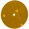3" Hot Dot Center Mount Reflector, Yellow - Pkg Qty 100