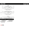 Centric Original Equipment Formula Brake Pads with Hardware, Centric Parts 100.02790