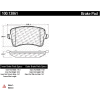 Centric Original Equipment Formula Brake Pads with Hardware, Centric Parts 100.13861