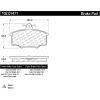C-Tek Semi-Metallic Brake Pads with Shims, C-Tek 102.01471