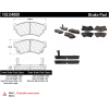 C-Tek Semi-Metallic Brake Pads with Shims, C-Tek 102.04800