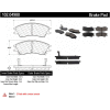 C-Tek Semi-Metallic Brake Pads with Shims, C-Tek 102.04980