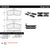 C-Tek Semi-Metallic Brake Pads with Shims, C-Tek 102.05530