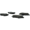 C-Tek Semi-Metallic Brake Pads with Shims, C-Tek 102.06000