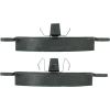 C-Tek Semi-Metallic Brake Pads with Shims, C-Tek 102.07680