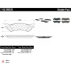 C-Tek Semi-Metallic Brake Pads with Shims, C-Tek 102.08020
