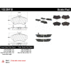 C-Tek Semi-Metallic Brake Pads with Shims, C-Tek 102.08410